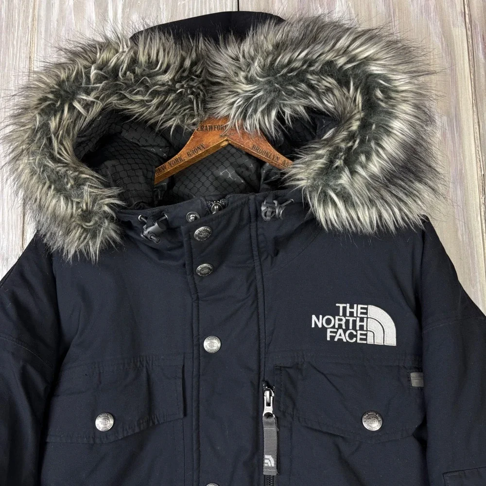 VTG The North‎ Face Gotham Jacket Down Parka HyVent TNF Black ANH4 Sz M Gorpcore